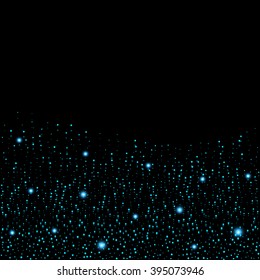 Creative concept Vector set of glow light effect stars bursts with sparkles isolated on black background. For illustration template art design, banner for Christmas celebrate, magic flash energy ray.