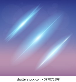 Creative concept Vector set of glow light effect stars bursts with sparkles isolated on black background. For illustration template art design, banner for Christmas celebrate, magic flash energy ray.