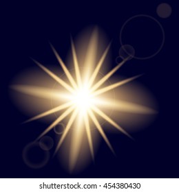 Creative concept Vector set of glow light effect stars bursts with sparkles isolated. For illustration template art design, banner for Christmas celebrate, magic flash energy ray.
