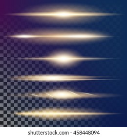 Creative concept Vector set of glow light effect stars bursts with sparkles isolated on black background. For illustration template art design, banner for Christmas celebrate, magic flash energy ray.