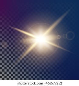 Creative concept Vector set of glow light effect stars bursts with sparkles isolated on black background. For illustration template art design, banner for Christmas celebrate, magic flash energy ray.