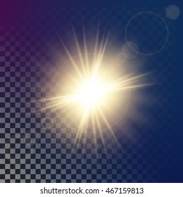 Creative concept Vector set of glow light effect stars bursts with sparkles isolated on black background. For illustration template art design, banner for Christmas celebrate, magic flash energy ray.