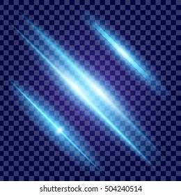 Creative concept Vector set of glow light effect stars bursts with sparkles isolated on black background. For illustration template art design, banner for Christmas celebrate, magic flash energy ray.