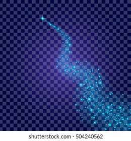 Creative concept Vector set of glow light effect stars bursts with sparkles isolated on black background. For illustration template art design, banner for Christmas celebrate, magic flash energy ray.