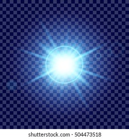 Creative concept Vector set of glow light effect stars bursts with sparkles isolated on black background. For illustration template art design, banner for Christmas celebrate, magic flash energy ray.
