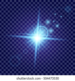 Creative concept Vector set of glow light effect stars bursts with sparkles isolated on black background. For illustration template art design, banner for Christmas celebrate, magic flash energy ray.