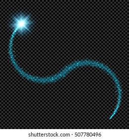 Creative concept Vector set of glow light effect stars bursts with sparkles isolated on black background. For illustration template art design, banner for Christmas celebrate, magic flash energy ray.