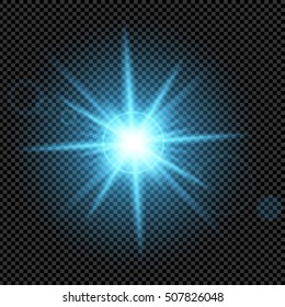 Creative concept Vector set of glow light effect stars bursts with sparkles isolated on black background. For illustration template art design, banner for Christmas celebrate, magic flash energy ray.