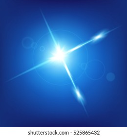 Creative concept Vector set of glow light effect stars bursts with sparkles isolated on black background. For illustration template art design, banner for Christmas celebrate, magic flash energy ray.