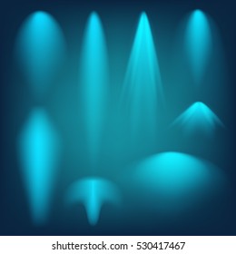 Creative concept Vector set of glow light effect stars bursts with sparkles isolated on black background. For illustration template art design, banner for Christmas celebrate, magic flash energy ray.