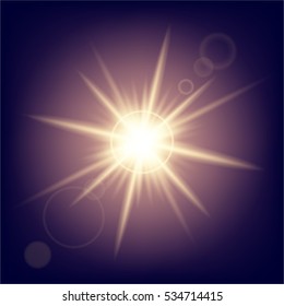 Creative concept Vector set of glow light effect stars bursts with sparkles isolated on black background. For illustration template art design, banner for Christmas celebrate, magic flash energy ray.