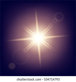 Creative concept Vector set of glow light effect stars bursts with sparkles isolated on black background. For illustration template art design, banner for Christmas celebrate, magic flash energy ray.