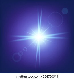 Creative concept Vector set of glow light effect stars bursts with sparkles isolated on black background. For illustration template art design, banner for Christmas celebrate, magic flash energy ray.