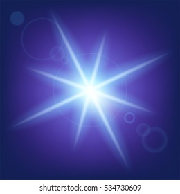 Creative concept Vector set of glow light effect stars bursts with sparkles isolated on black background. For illustration template art design, banner for Christmas celebrate, magic flash energy ray.