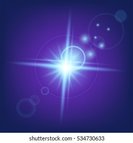 Creative concept Vector set of glow light effect stars bursts with sparkles isolated on black background. For illustration template art design, banner for Christmas celebrate, magic flash energy ray.