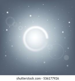 Creative concept Vector set of glow light effect stars bursts with sparkles isolated on black background. For illustration template art design, banner for Christmas celebrate, magic flash energy ray.