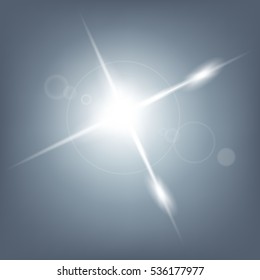 Creative concept Vector set of glow light effect stars bursts with sparkles isolated on black background. For illustration template art design, banner for Christmas celebrate, magic flash energy ray.