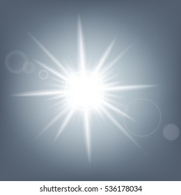 Creative concept Vector set of glow light effect stars bursts with sparkles isolated on black background. For illustration template art design, banner for Christmas celebrate, magic flash energy ray.