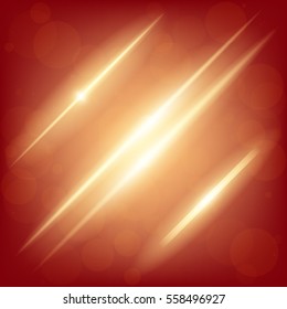 Creative concept Vector set of glow light effect stars bursts with sparkles isolated on black background. For illustration template art design, banner for Christmas celebrate, magic flash energy ray.