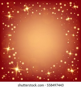 Creative concept Vector set of glow light effect stars bursts with sparkles isolated on black background. For illustration template art design, banner for Christmas celebrate, magic flash energy ray.