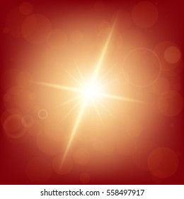 Creative concept Vector set of glow light effect stars bursts with sparkles isolated on black background. For illustration template art design, banner for Christmas celebrate, magic flash energy ray.