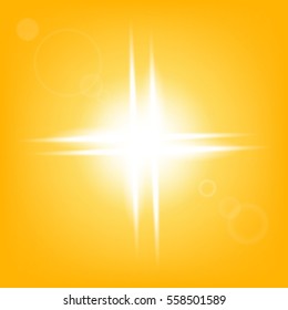 Creative concept Vector set of glow light effect stars bursts with sparkles isolated on black background. For illustration template art design, banner for Christmas celebrate, magic flash energy ray.