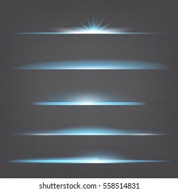 Creative concept Vector set of glow light effect stars bursts with sparkles isolated on black background. For illustration template art design, banner for Christmas celebrate, magic flash energy ray.