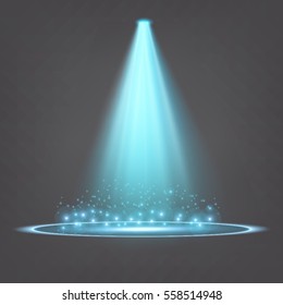Creative concept Vector set of glow light effect stars bursts with sparkles isolated on black background. For illustration template art design, banner for Christmas celebrate, magic flash energy ray.