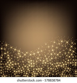 Creative concept Vector set of glow light effect stars bursts with sparkles isolated on black background. For illustration template art design, banner for Christmas celebrate, magic flash energy ray.