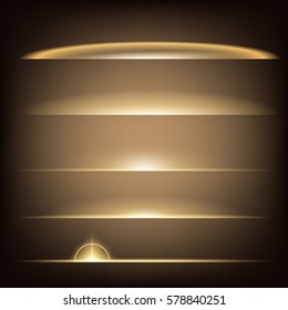 Creative concept Vector set of glow light effect stars bursts with sparkles isolated on black background. For illustration template art design, banner for Christmas celebrate, magic flash energy ray.