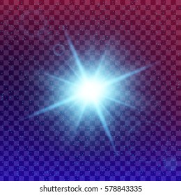 Creative concept Vector set of glow light effect stars bursts with sparkles isolated on black background. For illustration template art design, banner for Christmas celebrate, magic flash energy ray.