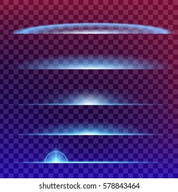 Creative concept Vector set of glow light effect stars bursts with sparkles isolated on black background. For illustration template art design, banner for Christmas celebrate, magic flash energy ray.