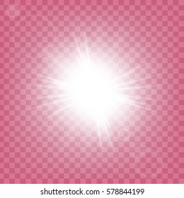 Creative concept Vector set of glow light effect stars bursts with sparkles isolated on black background. For illustration template art design, banner for Christmas celebrate, magic flash energy ray.
