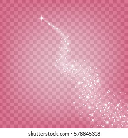 Creative concept Vector set of glow light effect stars bursts with sparkles isolated on black background. For illustration template art design, banner for Christmas celebrate, magic flash energy ray.