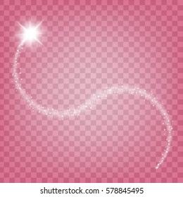 Creative concept Vector set of glow light effect stars bursts with sparkles isolated on black background. For illustration template art design, banner for Christmas celebrate, magic flash energy ray.
