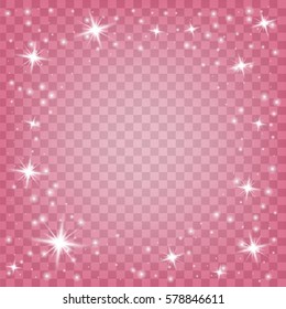 Creative concept Vector set of glow light effect stars bursts with sparkles isolated on black background. For illustration template art design, banner for Christmas celebrate, magic flash energy ray.