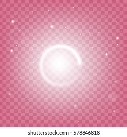 Creative concept Vector set of glow light effect stars bursts with sparkles isolated on black background. For illustration template art design, banner for Christmas celebrate, magic flash energy ray.