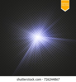 Creative concept Vector set of glow light effect stars bursts with sparkles isolated on black background. For illustration template art design, banner for Christmas celebrate, magic flash energy ray