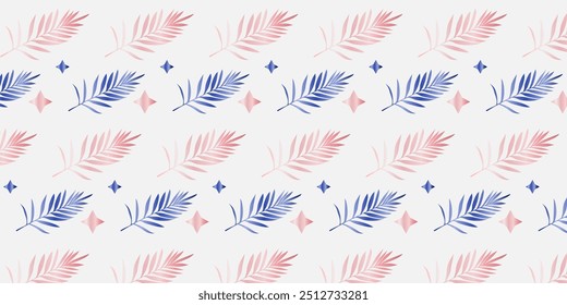 Creative conceptual images of abstract tree leaves, textures in a minimalistic style. Modern design templates for holidays, advertising, brand, bed linen. Ornament, seamless pattern, texture.