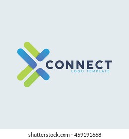 Creative connect logo design