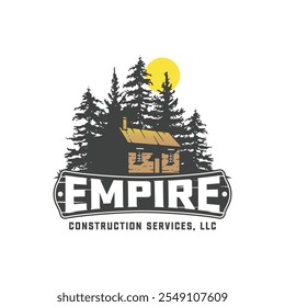 Creative Construction, real estate, handyman service logo Stock Illustrations, Vectors.