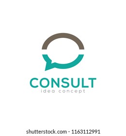 Creative Consulting Concept Logo Design Template 