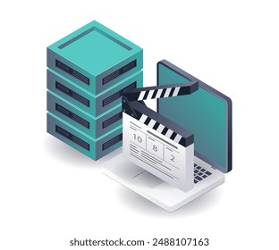 Creative Content Storage Server for Video and Film