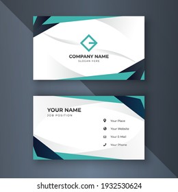 Creative coorporate business card Template modern   Clean design