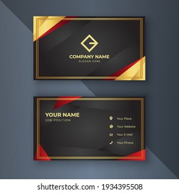 Creative coorporate business card Template modern