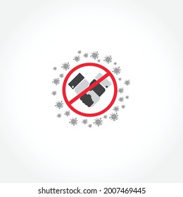Creativo (Corona virus -2019) Banner Word with Icons ,Vector ilustración.