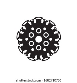 Creative of corona virus vector design template, Covid-19 corona virus infection. 