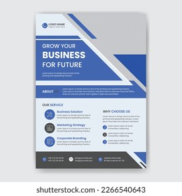 Creative Corporat business flyer deisgn template