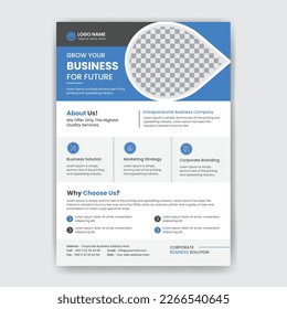 Creative Corporat business flyer deisgn template