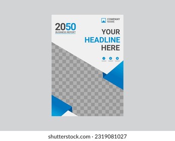 Diseño creativo de portada de libros corporativos